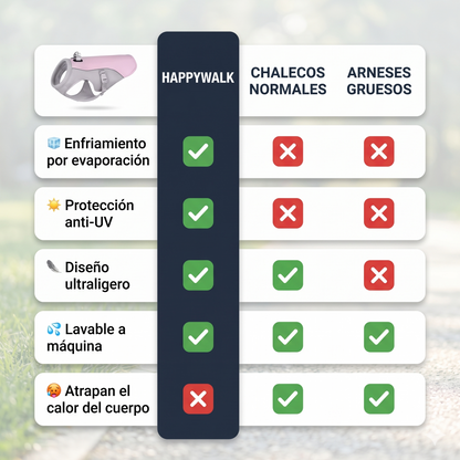 HappyWalk™ Chaleco refrescante para perros