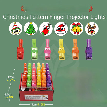 36PCS Halloween LED Light Up Finger Lights Projection Glow Finger Rings for Birthday Party Goodie Bag Stuffers Halloween Decor